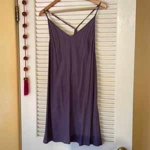 Roxy purple sundress in dusky lilac - size medium.